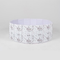 Игрушка Детский сухой бассейн TM Romana SoftPool Pastel, с мягким дном