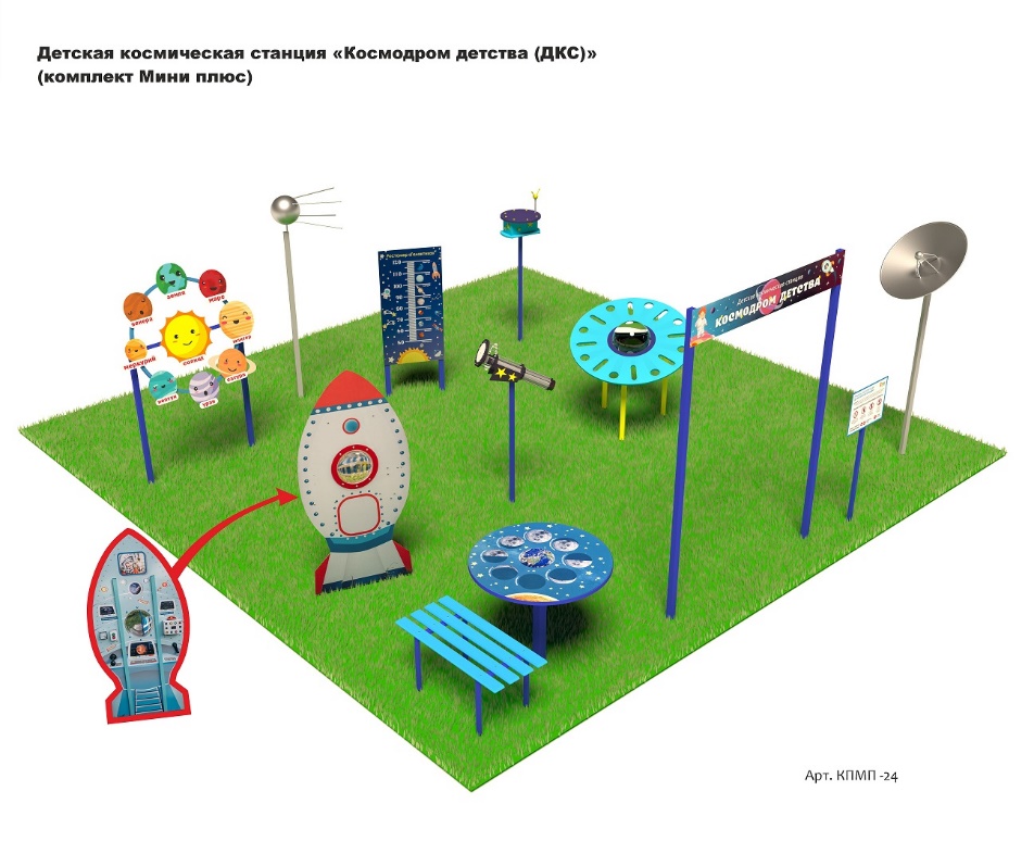 Космическая площадка (комплект Мини плюс)