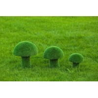 Топиари гриб белый, размер L - газон Eco